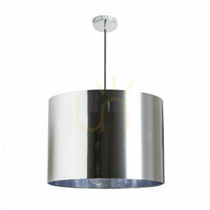 Lampa Wisząca Fancy 50/30 Folia Chromowana 230 V E27 20 W