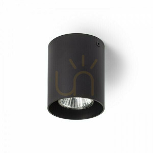 Downlight Mantova I Sufitowa Czarna Matowa 230 V Gu10 35 W