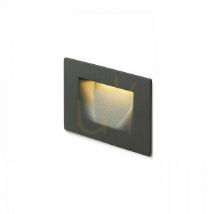 Oprawa Wpuszczana Zewnętrzna Per Antracyt 230 V Led 3 W Ip54 3000 K