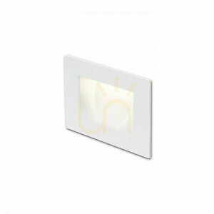 Oprawa Wpuszczana Zewnętrzna Per Biała 230 V Led 3 W Ip54 3000 K