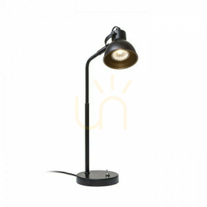 Lampa Stołowa Rosita Czarna/Złota 230 V Led Gu10 9 W