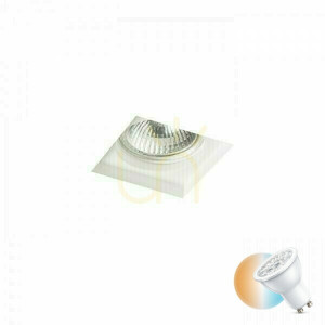 Oprawa Wpuszczana Dandy Sq Gipsowa 230 V Gu10 35 W