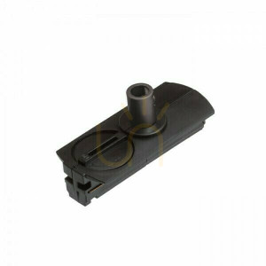 Szyna Oświetleniowa 1 F Adapter Czarna 230 V