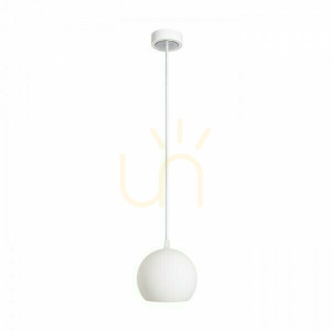 Lampa Wisząca Copa Szkło Opalowe 230 V E27 28 W