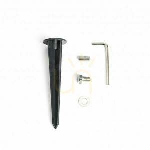 Reflektor Zewnętrzny Klin Uniwersalny Ziemny Czarna