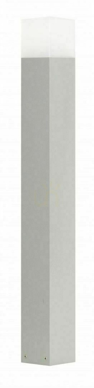 Lampa ogrodowa stojąca SU-MA Cube srebrna 83 cm CB-830 AL