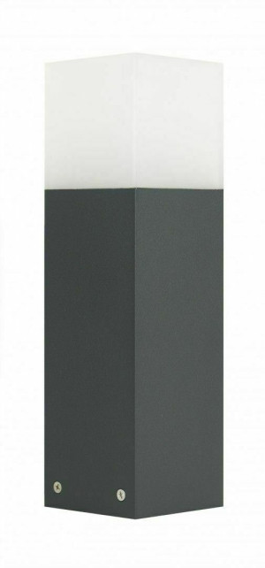 Lampa ogrodowa stojąca SU-MA CUBE ciemny popiel 33 cm CB-330 DG