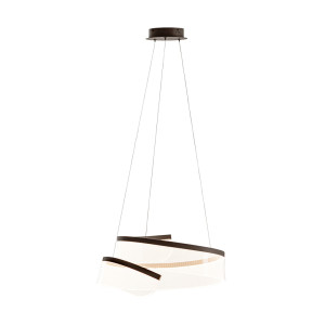 Brązowa Lampa Wisząca Rustin LED