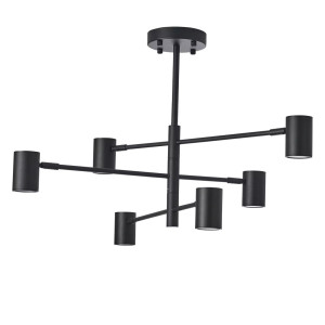Lampa sufitowa NOE czarna PLC0102-BK - YASKR