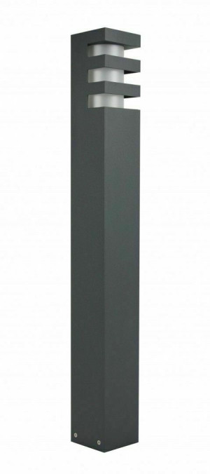 Lampa ogrodowa stojąca SU-MA RADO 1 DG ciemny popiel 75 cm