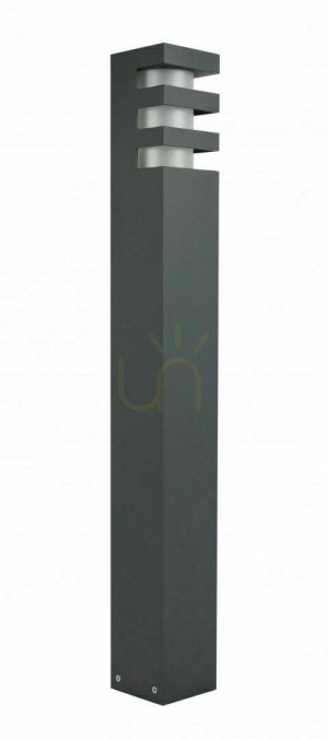 Lampa ogrodowa stojąca SU-MA RADO 1 DG ciemny popiel 75 cm