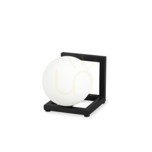 Lampa stołowa Ideallux ANGOLO TL1 Nero czarna G9 12 cm 284316