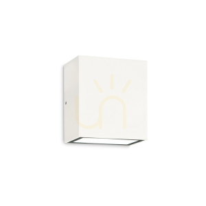 Kinkiet zewnętrzny Ideallux ARGO 268309 biały LED 11W IP65 3000K 2x światło