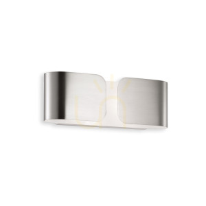 Kinkiet Ideallux Clip chrom 2xG9 25 cm 049229