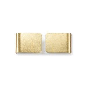 Kinkiet złoty Ideallux Clip AP2 Mini Oro 091129 2xG9 25 cm