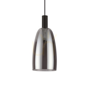 Lampa wisząca Ideallux COCO 275543 LED 7W przydymiona szklana 14 cm