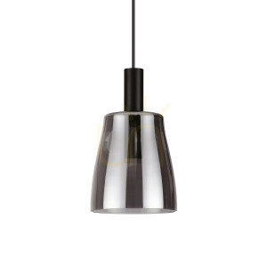 Lampa wisząca Ideallux COCO 275567 LED 7W dymiona szklana 15 cm