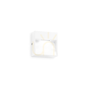 Kinkiet zewnętrzny Ideallux Dedra 328638 biały LED 1,5W IP65 10 cm