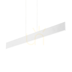 Lampa wisząca Ideallux DESK 138237 LED 32W biała 102,5 cm