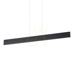 Lampa wisząca Ideallux Desk 173245 LED 32W czarna 102,5 cm