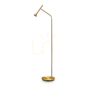 Lampa stojąca Ideallux Diesis mosiądz LED 4,5W 285344