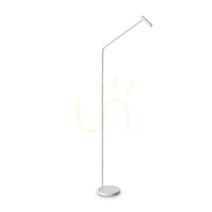 Lampa stojąca Ideallux EASY 295473 biała LED 3,5W 128 cm
