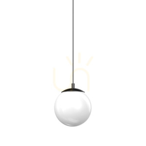 Lampa do szynoprzewodów Ideallux EGO 327525 czarna LED 10W 3000K ⌀22,3 cm