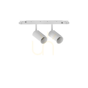 Lampa do szynoprzewodów Ideallux EGO 303635 biała 16W 3000K 2-punktowa ⌀22,3 cm