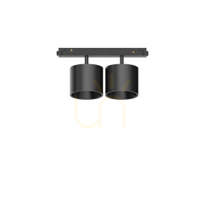 Lampa do szynoprzewodów Ideallux EGO 316307 czarna 20W 3000K 2-punktowa