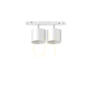 Lampa do szynoprzewodów Ideallux EGO 327549 biała 20W 3000K 2-punktowa