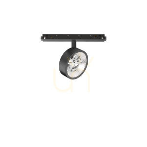 Lampa do szynoprzewodu Ideallux EGO 300528 czarna LED 9W 3000K 22,3 cm