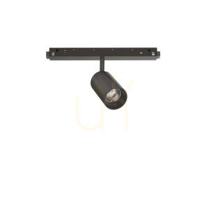 Lampa do szynoprzewodów Ideallux EGO 257631 czarna LED 8W 3000K 22,3 cm
