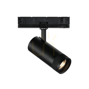 Lampa do szynoprzewodów Ideallux EOS 303000 czarna LED 25W 3000K 20,2 cm