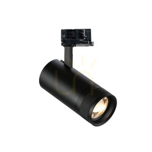 Lampa do szynoprzewodu Ideallux EOS 276243 czarna LED 25W 3000K⌀7,2 cm