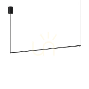 Lampa wisząca Ideallux Essence 285092 czarna LED 19W 115 cm 3000K