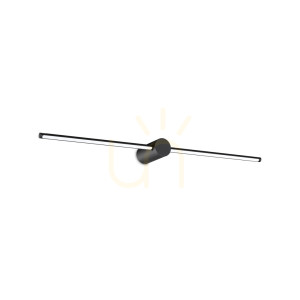 Kinkiet zewnętrzny Ideallux Essence 310145 czarny LED 13W 3000K 75 cm