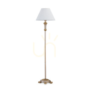 Lampa stojąca Ideallux FIRENZE 020877 złota E27 1x60W 42 cm