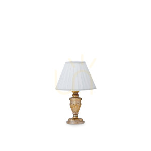 Lampa stołowa Ideallux FIRENZE 020853 złota E14 1x40W 24 cm