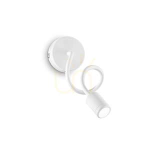 Kinkiet Ideallux Focus 097183 biały LED 4W 10 cm