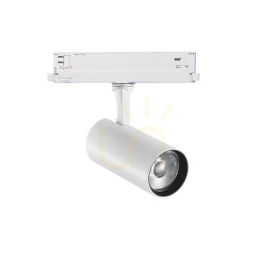 Lampa do szynoprzewodu Ideallux FOX 302607 biała 25W 3000K 24,5 cm