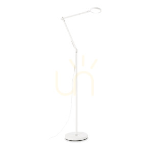 Lampa stojąca Ideallux Futura 272085 biała LED 12,5W 145 cm