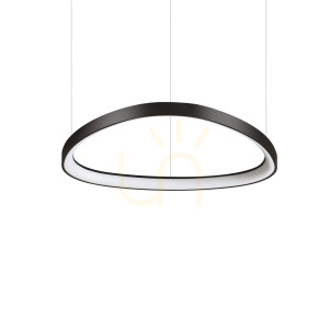 Lampa wisząca Ideallux GEMINI 247267 czarna LED 47W 3000K 61 cm
