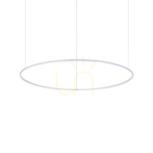 Lampa wisząca Ideal Lux Hula Hoop biała LED 46W 100,5 cm 258751