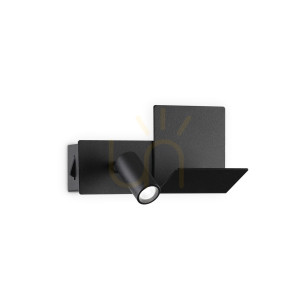 Kinkiet Ideallux KOMODO 291796 czarny LED 4,5W 20 cm