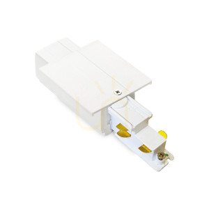 Akcesorium do systemu szynowego Ideallux LINK białe 256085 ⌀14 cm