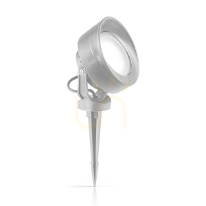 Reflektorek zewnętrzny Ideallux LITIO 145334 szary GX53 IP66 15 cm