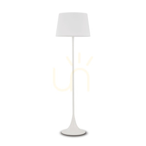 Lampa stojąca Ideallux London biała E27 1x60W 50 cm 110233