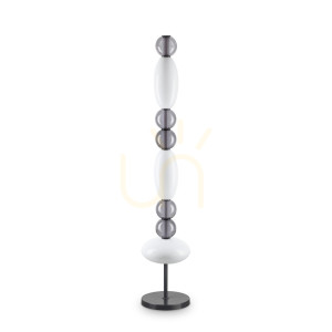 Lampa stojąca Ideallux Lumiere 314198 biała LED 58W 28x155 cm