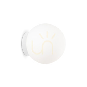 Kinkiet Ideallux Mapa Bianco biały E27 1x42W 20 cm 059815