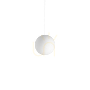 Lampa wisząca Ideallux MAPA 310800 biała G9 1x4W 10 cm